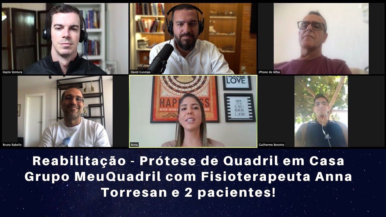 Reabilitação Prótese de Quadril em Casa - Grupo Meu Quadril