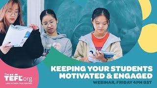 Keeping your students motivated & engaged 📈