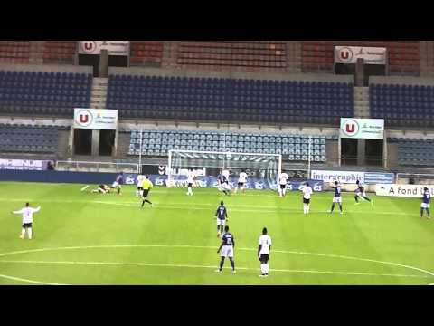 Rc Strasbourg vs Amiens Sc 14e J.Sabo But 2014-2015 National