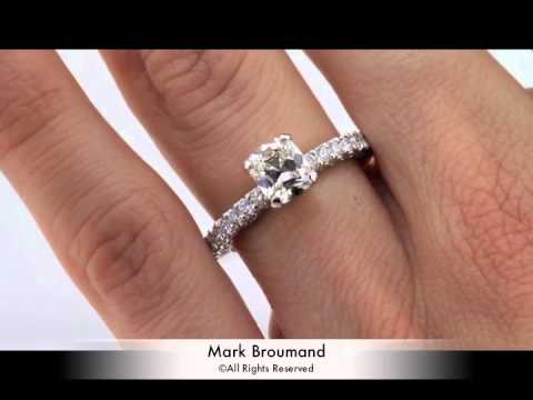 1.82ct Antique Cushion Brilliant Diamond Engagement Anniversary Ring-Mark Broumand