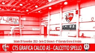preview picture of video 'CTS Grafica Calcio A5   Calcetto Spello 2 6 (9° giornata Serie C2 Girone A 2013-2014)'