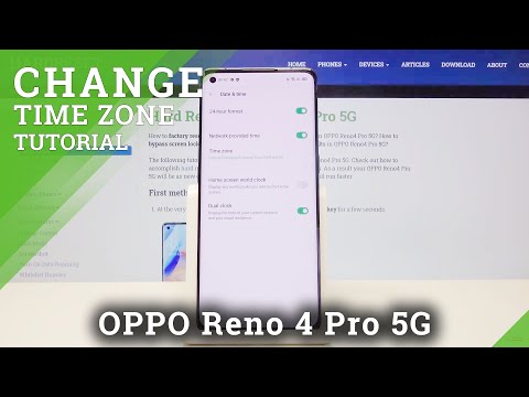 How to Set Date and Time in OPPO Reno4 Pro 5G – Change Date and Time