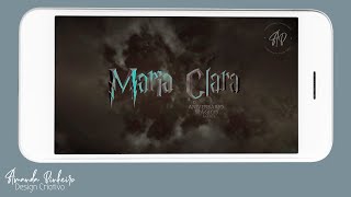 Vídeo de Convite Animado Harry Potter + Stitch Potter