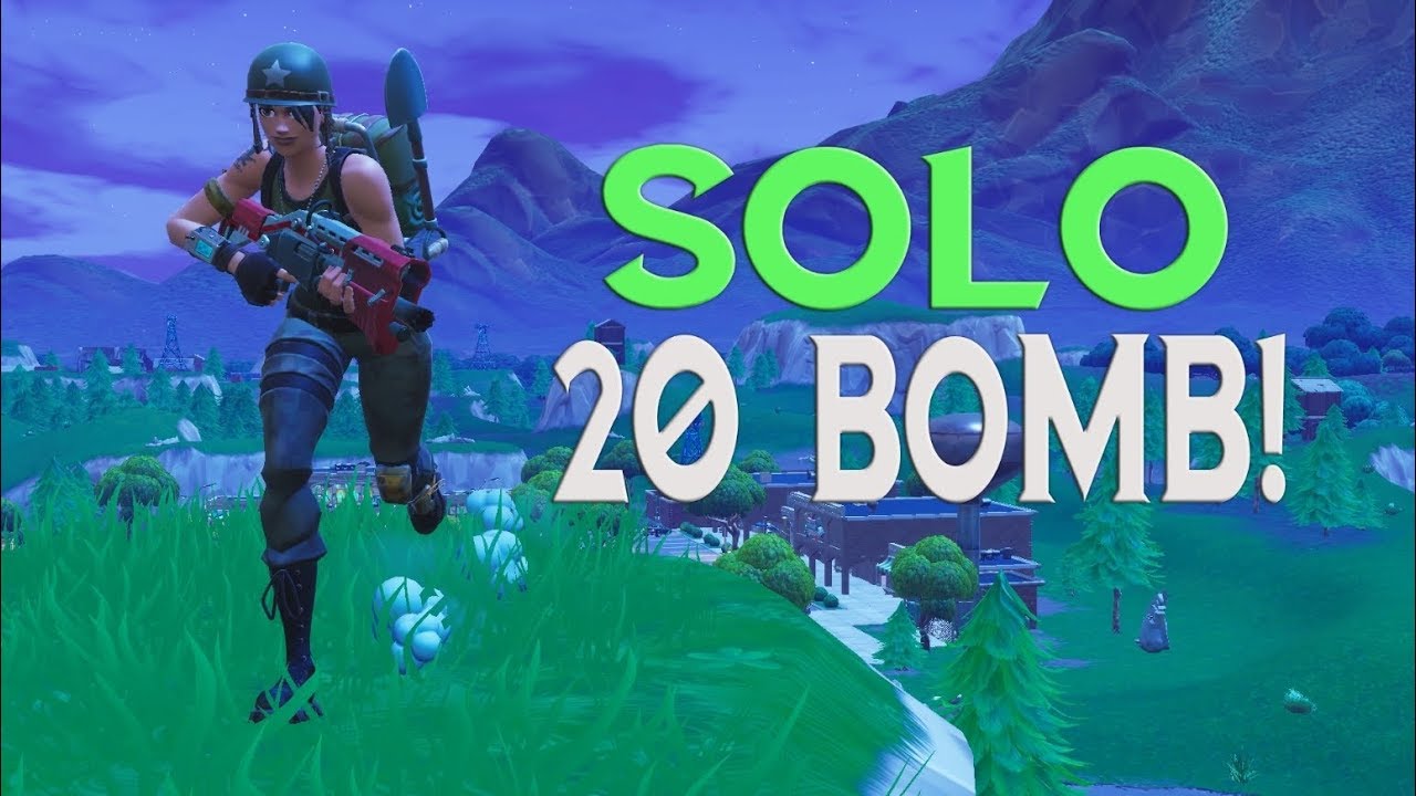 Solo 20 Kill WIN! - Fortnite Battle Royale
