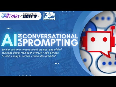 Seri AITalks: AI dan Conversational Prompting