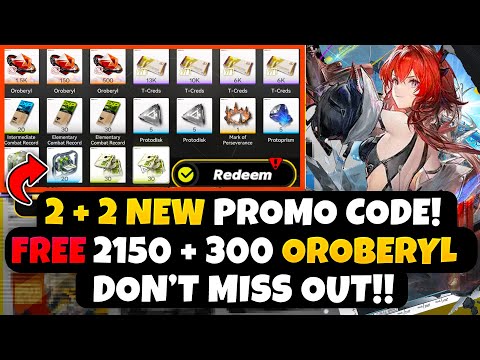 2 NEW Codes For Arknights Endfield: GET 2000 + 150 + 300 FREE Oroberyl In Total