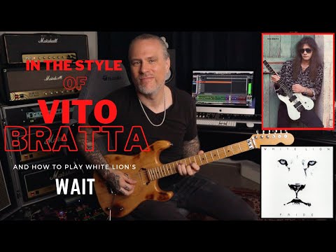 In The Style of VITO BRATTA | How to play White Lion's WAIT.