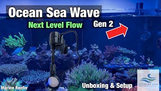Next Level Flow in a Reef Tank, Ocean Sea Wave