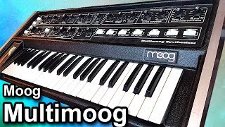 Video thumbnail for MOOG MULTIMOOG analog synthesizer - Synth sounds demo by synth4ever