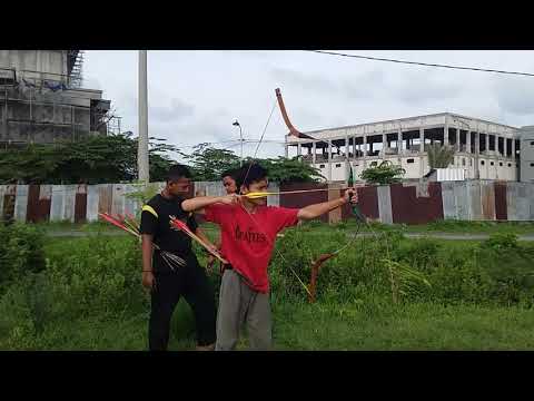 manchu bow testing by Nagara (after reparations)