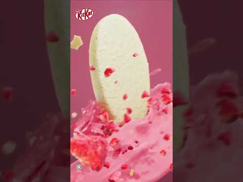 New KITKAT Pink Ice Cream!