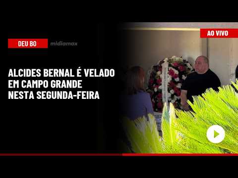 🔴 Midiamax Deu BO: Alcides Bernal é velado em Campo Grande nesta segunda-feira