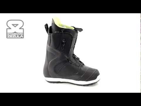 Boty Burton Mint black white 2012/2013