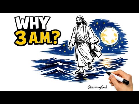 Why Jesus Walked on Water at 3 A.M. (The Detail Most Bible Studies Miss)
