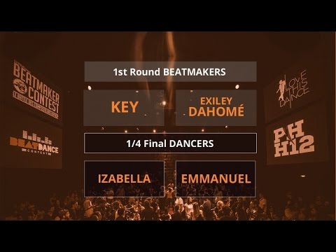 Beatdance Contest 2017 - 1/4 final Battle - (Izabella vs Emmanuel - Key vs Exiley Dahomé)
