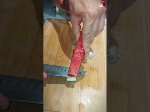 Ensalada de sandía 🤤🔥❤️. Watermelon salad 🤤🔥❤️.         Салат из арбуза 🤤🔥❤️.