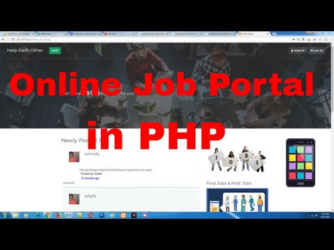 online job portal in php | Projectworlds