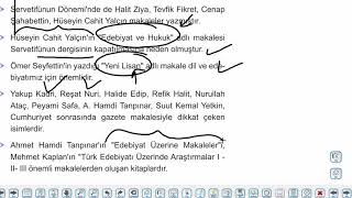 Eğitim Vadisi 11.Sınıf TDE 15.Föy Makale Konu Anlatım Videoları