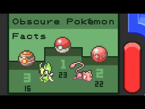 Obscure Pokémon Facts That Live Rent-Free in My Head