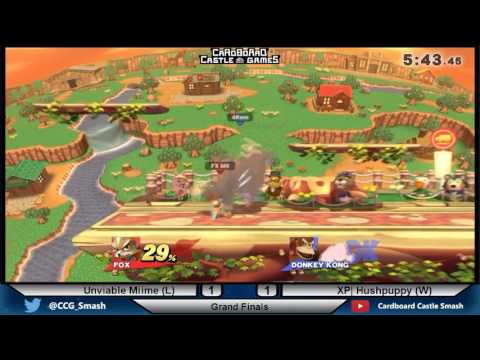 CCG Smash 4 Singles - Grand Finals - XP | Hushpuppy vs. UnviableMiime