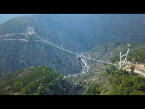 Portugal Just Opened The World's Longest Suspended Walking Bridge, And It Looks Terrifying