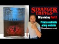 Stranger Things PART 1 Oil Painting 601 Relaxing ASMR No Talking