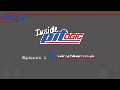 Inside PitLogic | Episode 1 | Viewing PitLogic Setups