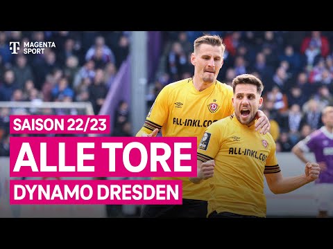 Alle Tore von Dynamo Dresden der Saison 2022/23 | 3. Liga | MAGENTA SPORT
