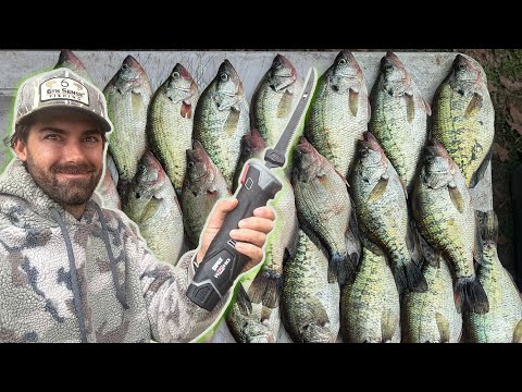 Crappie CATCH, CLEAN, and COOK! -- They Were STACKED