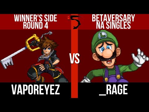 Betaversary NA Winner's: VaporeyeZ (Sora) vs. _Rage (Luigi) - SSF2 Tournament