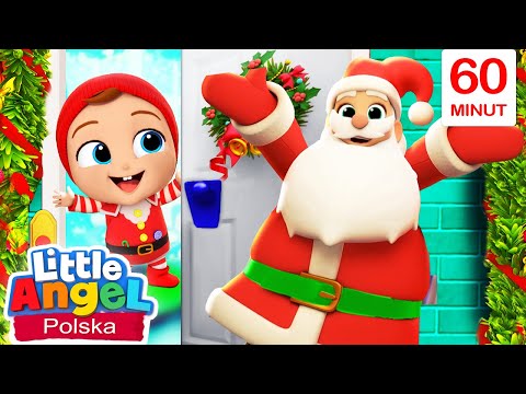 Kto do nas puka w Święta + więcej | Piosenki Dla Dzieci | Little Angel Po Polsku