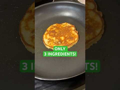 Only 3 Ingredients… And The Pancakes Are Fluffy?!