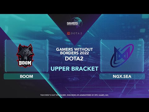 BOOM vs. NGX.SEA - Map 1 - Gamers Without Borders - Dota 2 - Upper Bracket - Asia - EN