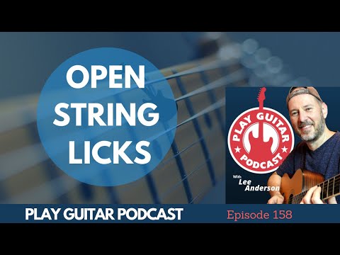 Open String Licks - 158