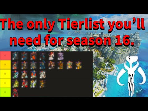 The BEST legends tier list for ranked season 16