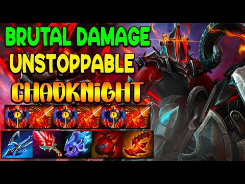 CHAOKNIGHT - BRUTAL DAMAGE - UNSTOPPABLE CARRY - DOTA 2 GAMEPLAY