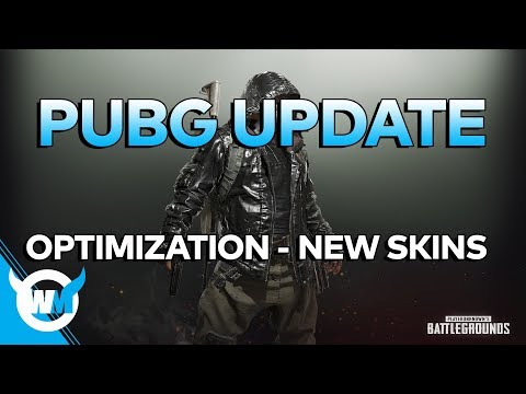 PUBG UPDATE: NEW SKINS - OPTIMIZATION - ANTI CHEAT - BATTLEGROUNDS GAMEPLAY + PATCH NOTES