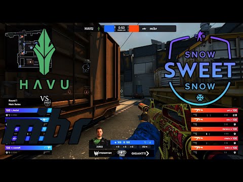 HAVU vs MIBR - Kartta 2 Train - Snow Sweet Snow 2 - Highlights - CSGO
