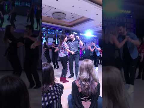 Rebecca Tasetano & Connor McClure || Improvised All Star West Coast Swing || MADJam 2019