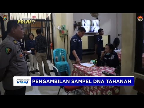POLRES MANADO AMBIL SAMPLE DNA TAHANAN
