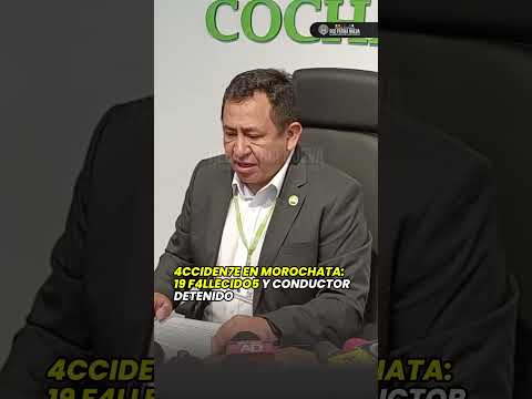 🚨 4cciden7e en Morochata: 19 fallec1do5 y conductor detenido 🚌💔