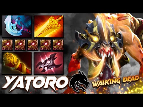 Yatoro Lifestealer Walking Dead - Dota 2 Pro Gameplay [Watch & Learn]