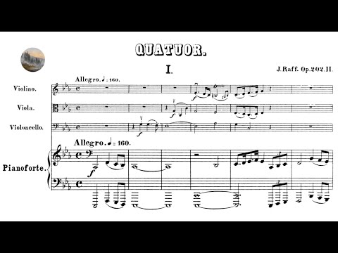 Joachim Raff - Piano Quartet No. 2, Op. 202 No. 2 (1876)