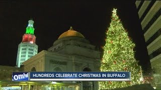 Hundreds celebrate Christmas in Buffalo
