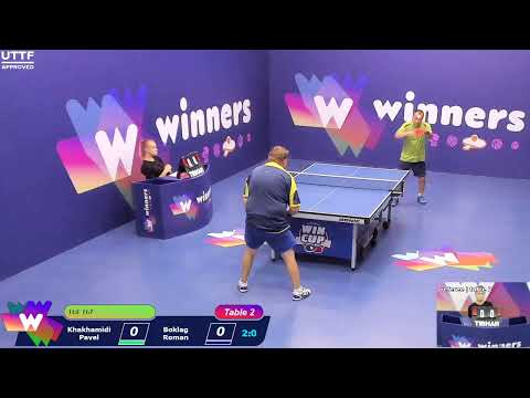WINners CUP table 2  05.09 Khakhamidi Pavel - Boklag Roman 19:30