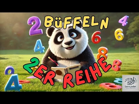 Zweierreihe büffeln [2er-Reihe, lernen, Einmaleins, Mathematik, pauken] [Reggae]
