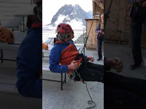 Selbstrettung ohne Bremsknoten Tibloc