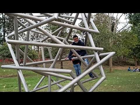 MANEET with PAPA climbing up...