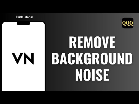 HOW TO REMOVE BACKGROUND NOISE FROM YOUR AUDIO IN VN VIDEO EDITOR
