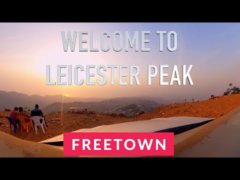 DRIVE FROM WILBERFORCE TO LEICESTER PEAK (LESTA PEAK), FREETOWN SIERRA LEONE JANUARY 2023